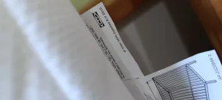 Colchón para cuna/bebé ikea KRUMMELUR