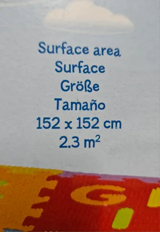 *** DOS Alfombras Puzzle Eva Texturizada Bruin