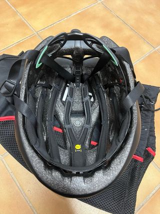 Casco Met Trenta 3K Carbon Mips Azul Talla M Nuevo