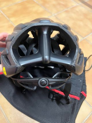 Casco Met Trenta 3K Carbon Mips Azul Talla M Nuevo