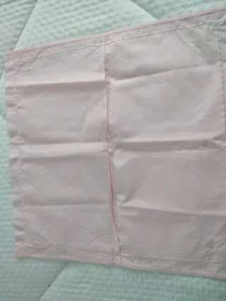 Funda cojín rosa, de 50x50 cm