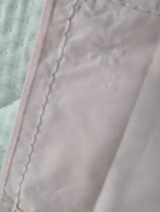 Funda cojín rosa, de 50x50 cm