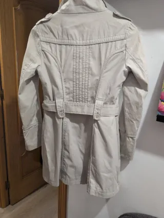 Gabardina Beige Mujer