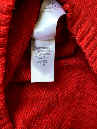 Jersey GANT vintage estrellas USA lana · Talla XL