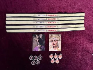 Pack Nazareno: 200 Estampitas y 20 Medallas