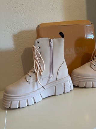 Botas piel Vegana Bosanova