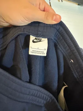 Sudadera Nike Azul Talla S y pantalón a juego