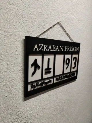 Targhe da muro Harry Potter Azkaban
