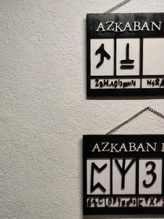 Targhe da muro Harry Potter Azkaban