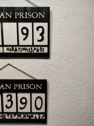 Targhe da muro Harry Potter Azkaban