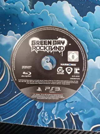 Green Day Rock Band PS3 Blu-ray