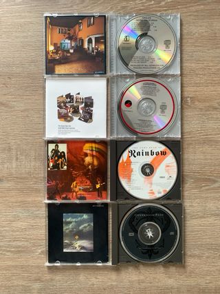 Lote 4 CDs Rock Clásico Eagles, Doors, Rainbow