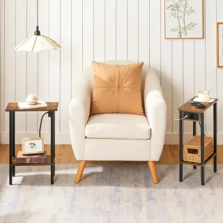 Mesa auxiliar estrecha con carga