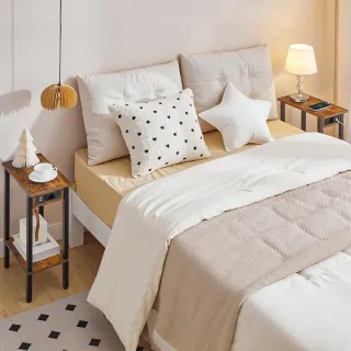 Mesa auxiliar estrecha con carga