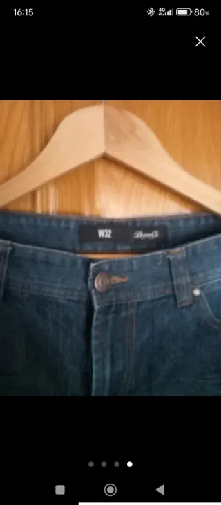 Pantalón corto vaquero hombre Talla L