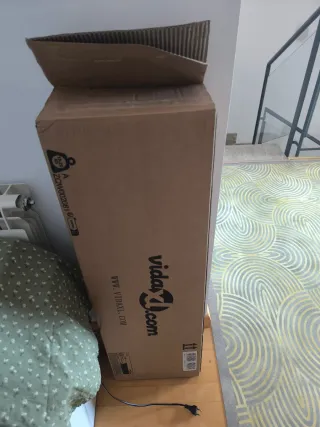 Cama baja madera pino 180 EN SU CAJA!