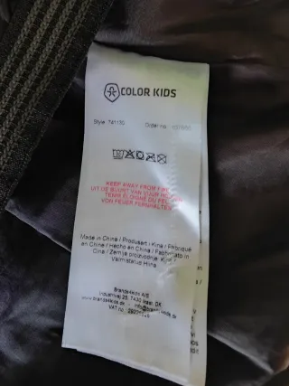 Chaqueta de esquí Color Kids niña