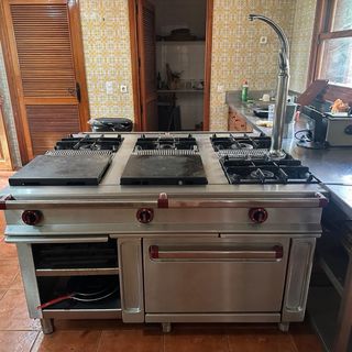 Cocina Industrial Propano 6 Fuegos