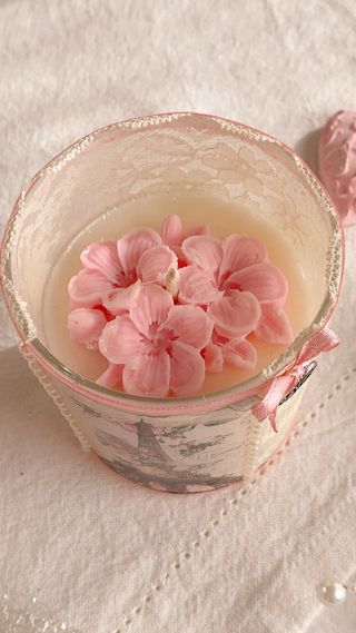 Candela “Dentelle et lumière”