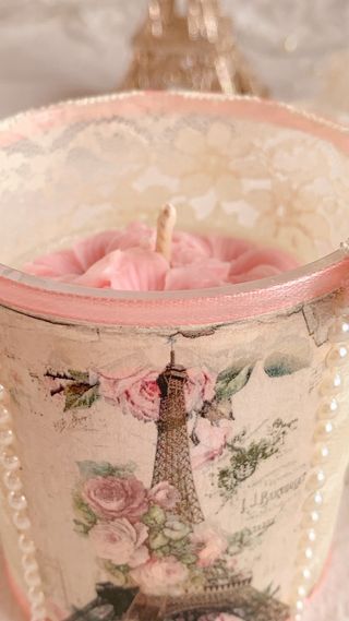 Candela “Dentelle et lumière”