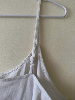 Camiseta básica tirantes blanca