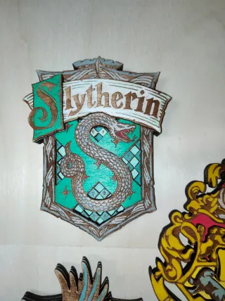 Stemmi Case Harry Potter Legno