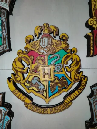 Stemmi Case Harry Potter Legno