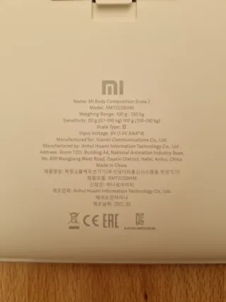 Báscula Xiaomi Scale 2