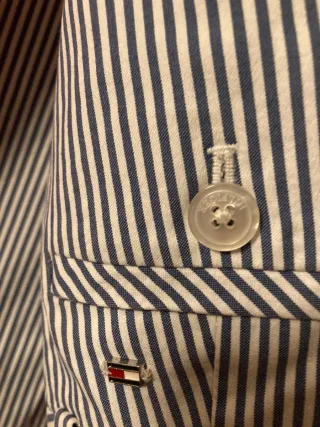 Pantalón rayas azules mujer Tommy Hilfiger