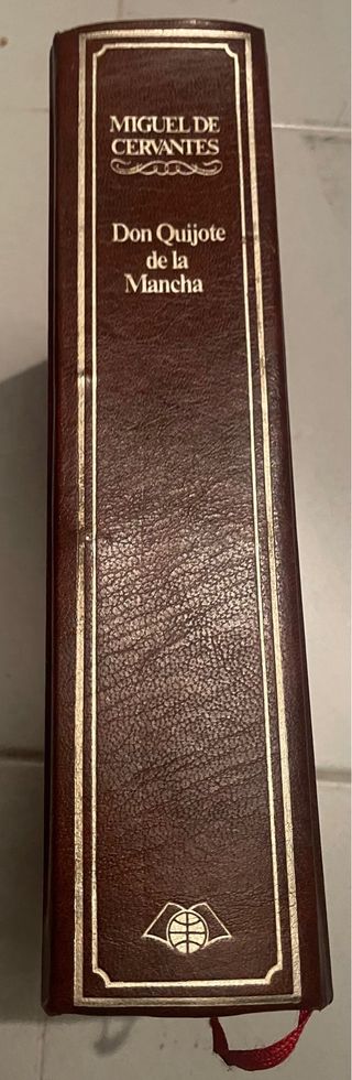 Libro don quijote de la mancha