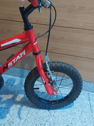 Bicicleta Infantil Roja N STAR
