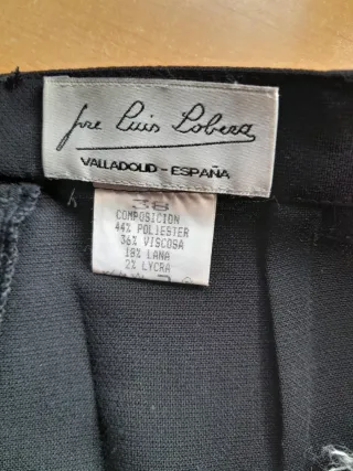 Pantalón negro de vestir