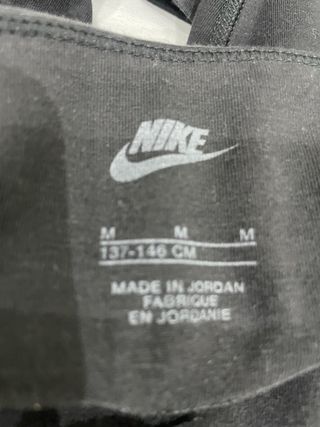 Leggings neri bambina con logo