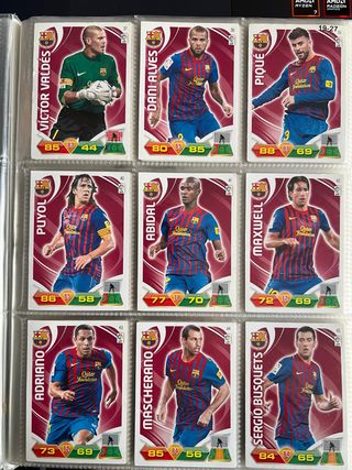 Cromos Adrenalyn FC Barcelona
