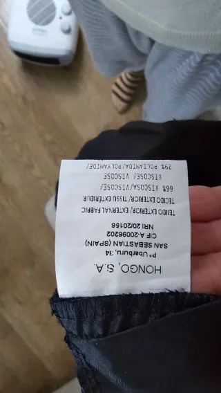 Pantalón Hongo Talla 40 Azul Nuevo