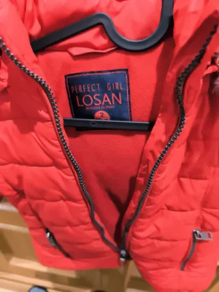 Abrigo niña Losan 92 cm