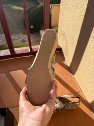 Sandalias Esparto Grau Talla 39 Nuevas