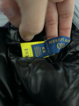 Cazadora Ralph Lauren Negra Hombre