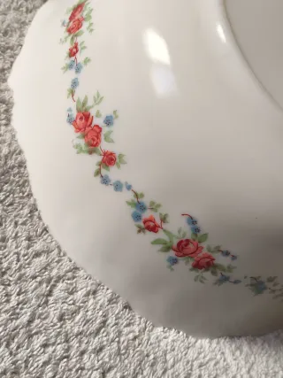 2 PIEZAS "ARCOPAL"  ENSALADERA y FUENTE OVALADA.