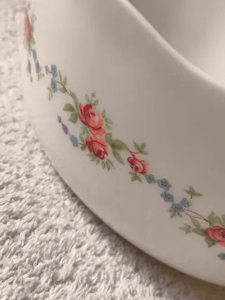 2 PIEZAS "ARCOPAL"  ENSALADERA y FUENTE OVALADA.