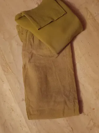 Conjunto Pana y Jersey Pistacho