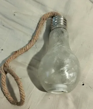 Lámpara Decorativa Bombilla Cuerda