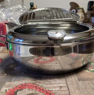 Pentola per friggere in metallo