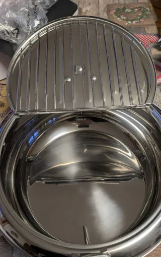 Pentola per friggere in metallo