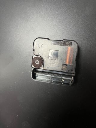 Reloj de Pared Aluminio Negro