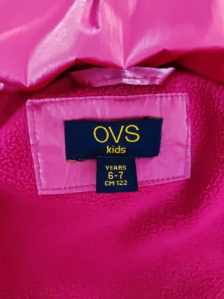 Chaqueta niña rosa 6-7 años