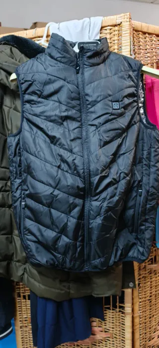 Chaleco Calefactor Negro Para hombre o mujer t M