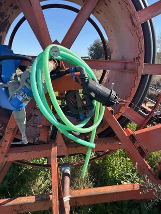 Cañón de riego para agricultura