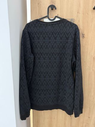 Sudadera Volcom Negra Estampada