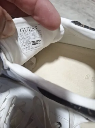 Zapatillas Guess Blancas Logo